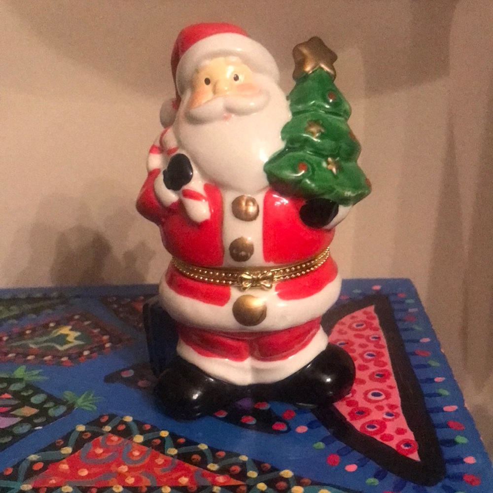 Santa Claus Trinket Box